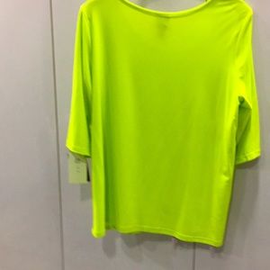 CLARA SUNWOO Bright Yellow Long Sleeve Top